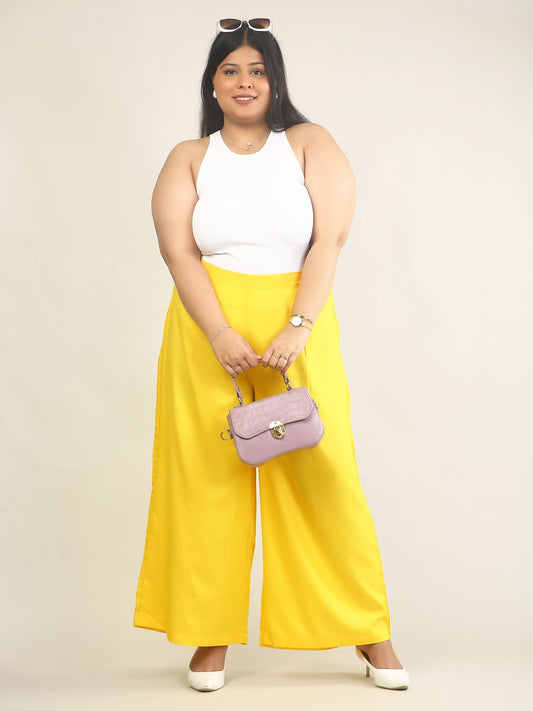 Women Cotton  Palazzo Pants | XS to 8XL