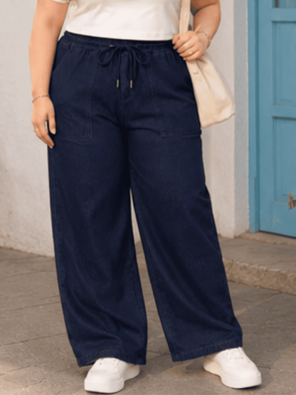 Women Blue Grey  Straight Fit Soft Denim Jeans | FLUTA