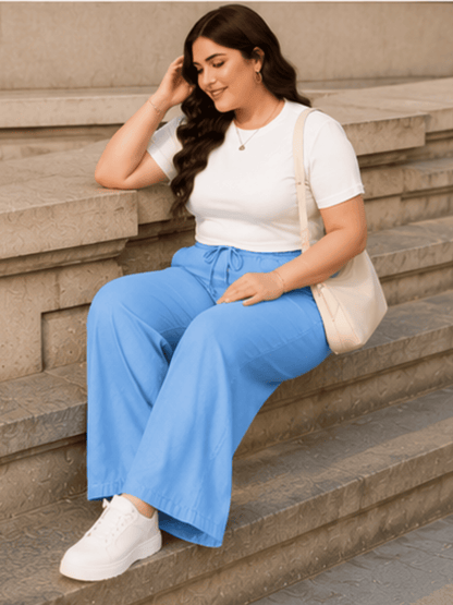 Women Blue Grey  Straight Fit Soft Denim Jeans | DEASK